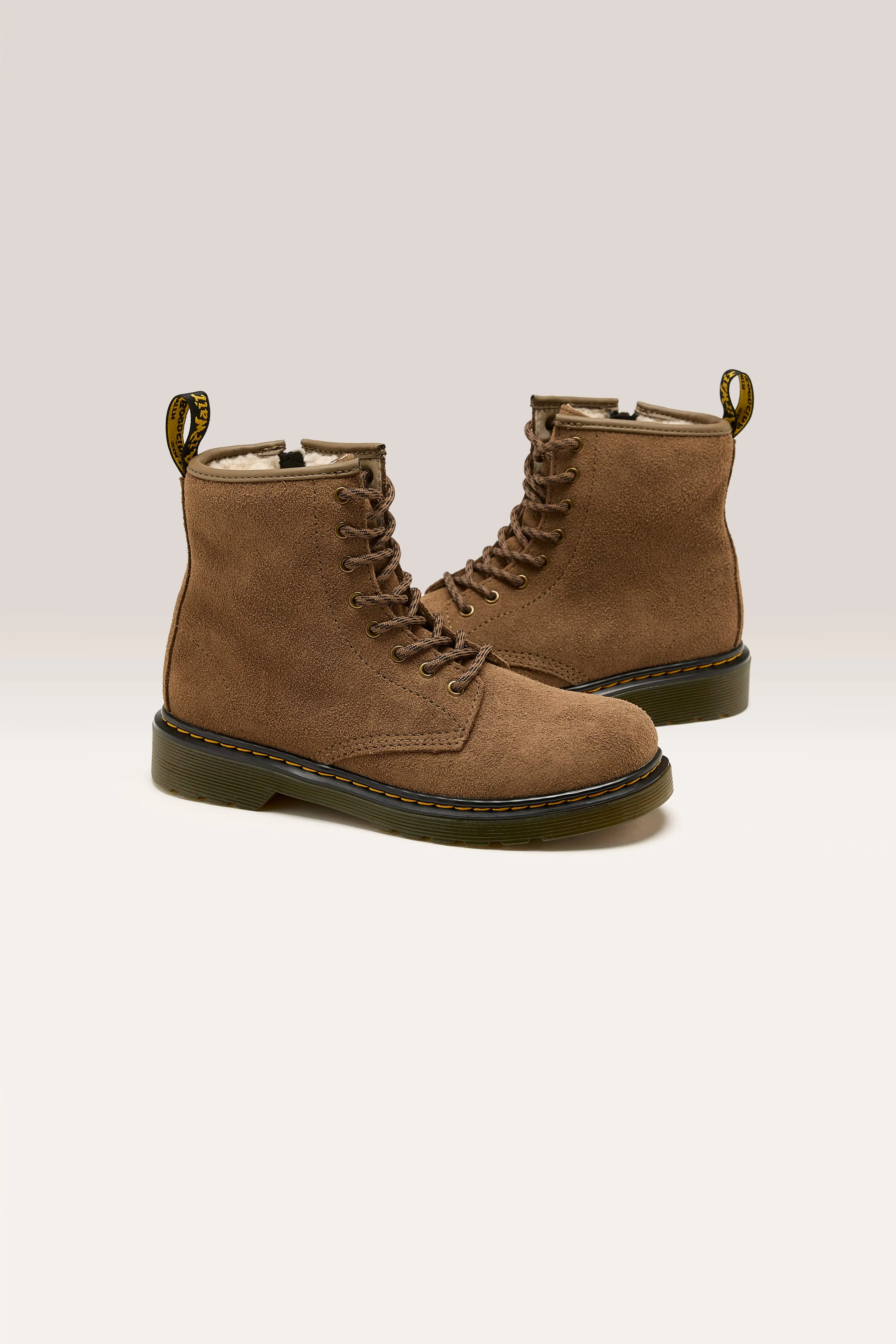 1460 Serena Bronx Suede Boots For Juniors (242 / B / SUEDE)