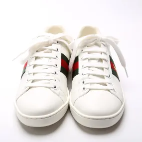 Ace Web Sneakers Size 36.5 White