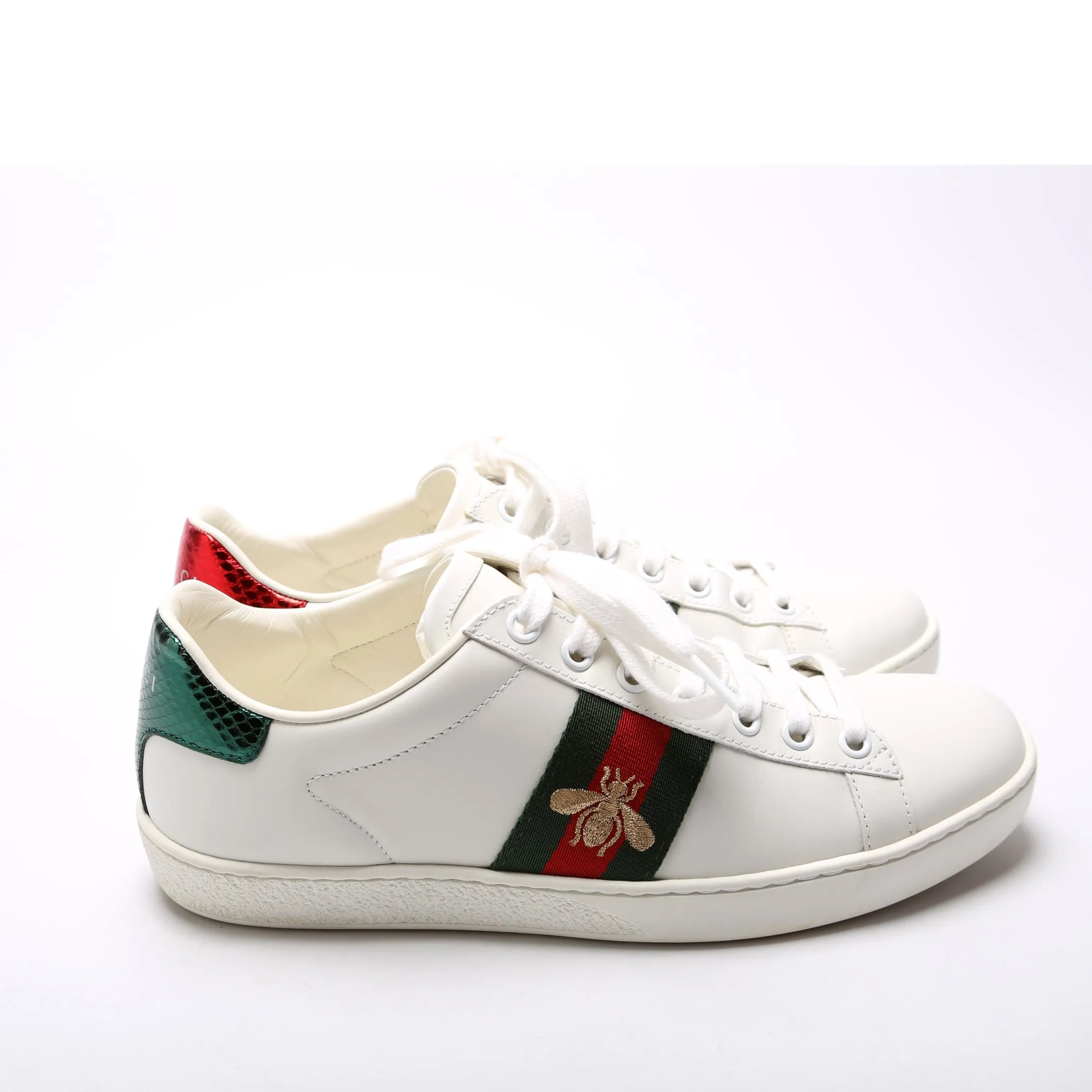 Ace Web Sneakers Size 36.5 White
