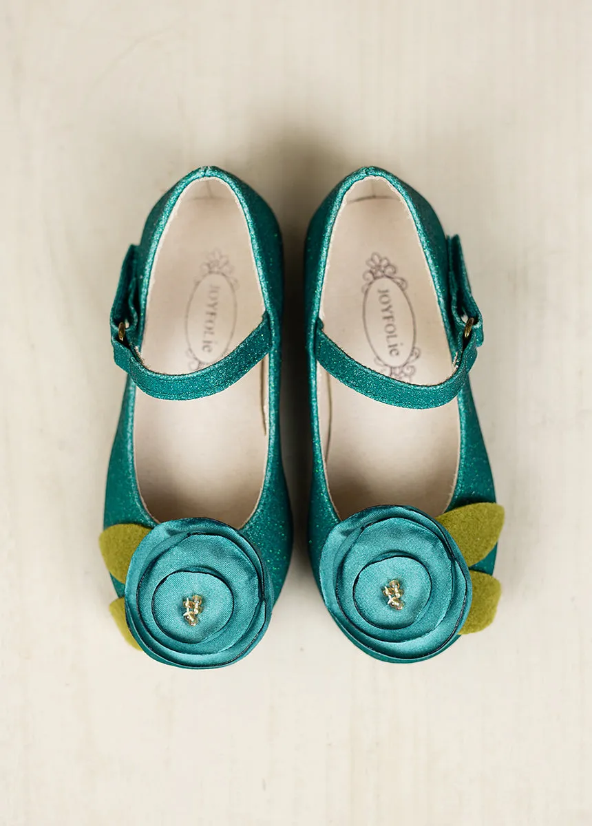 Charlotte Flat in Teal