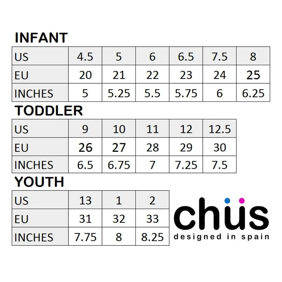 Chus Shoes - Girls & Boys Chris Canvas Velcro T-Strap - Red