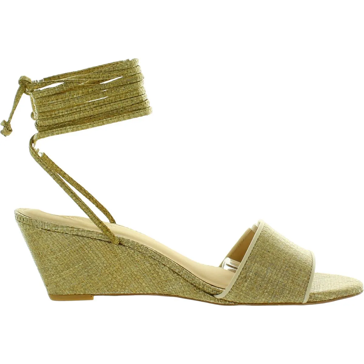 Cult Gaia Womens MIRAI Open Toe Sandals Wedge Sandals