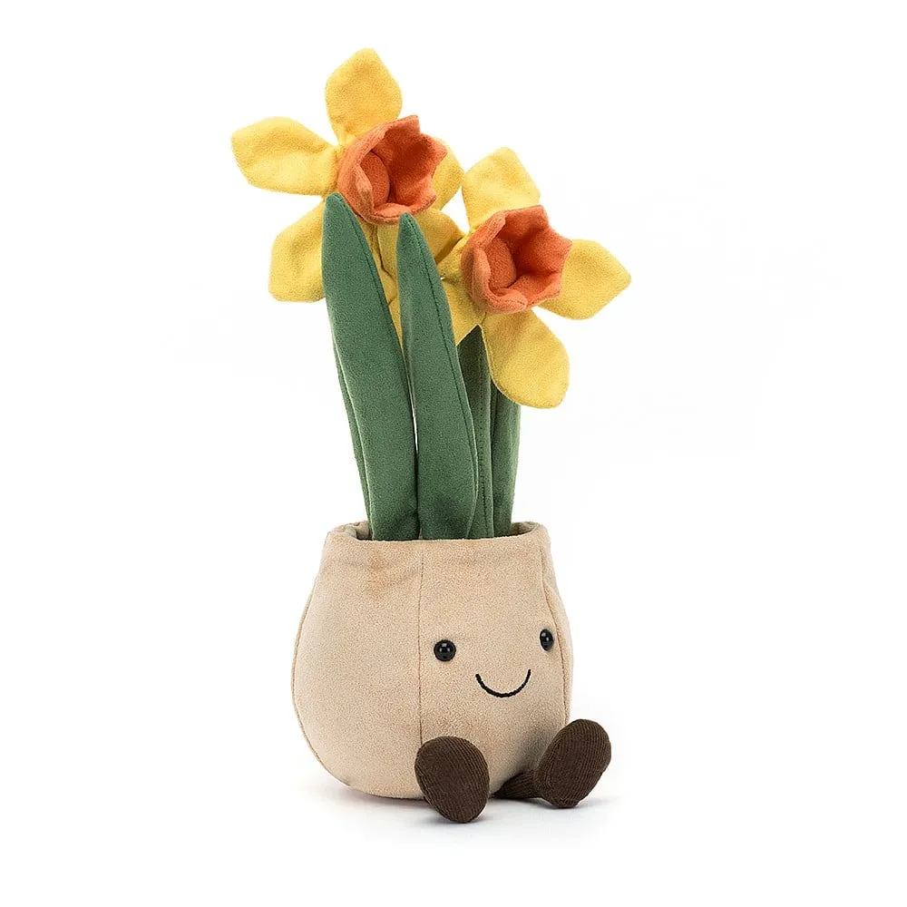 Jellycat Soft Toy Amuseable Daffodil Pot