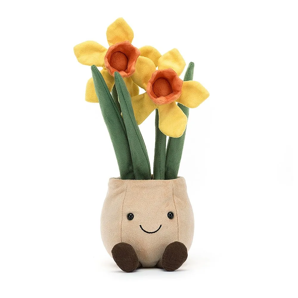 Jellycat Soft Toy Amuseable Daffodil Pot