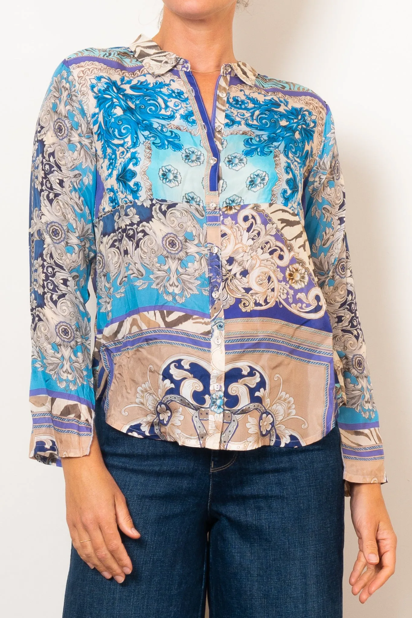 Johnny Was Valentin Jasmine Tunic