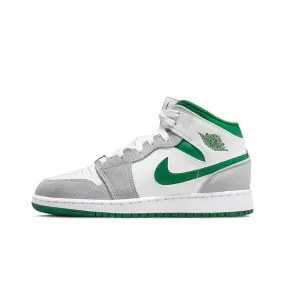 JORDAN 1 MID SE GREY GREEN GS