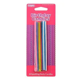 Slim Sparkling Candles