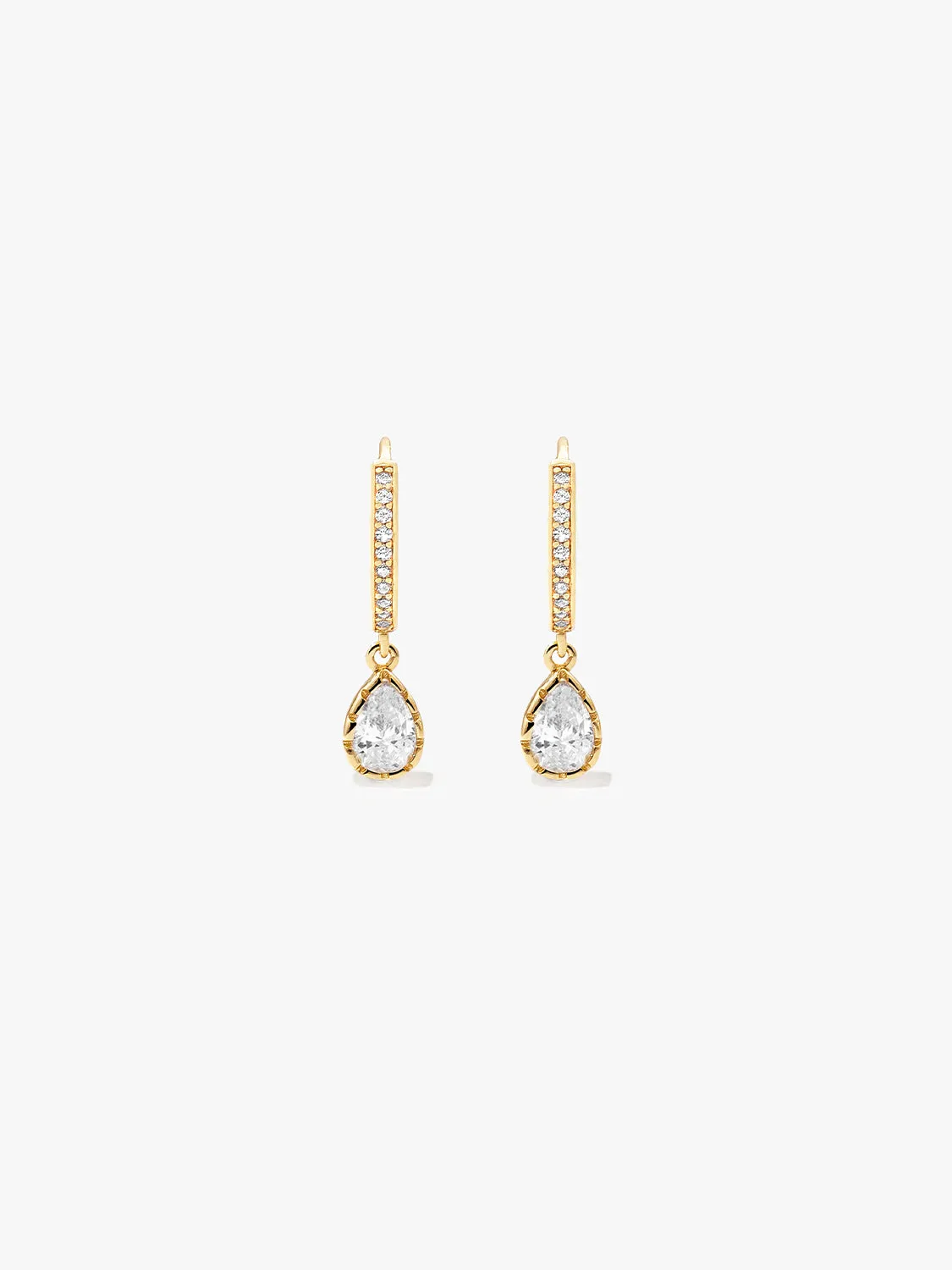 Sparkling Teardrop Drops