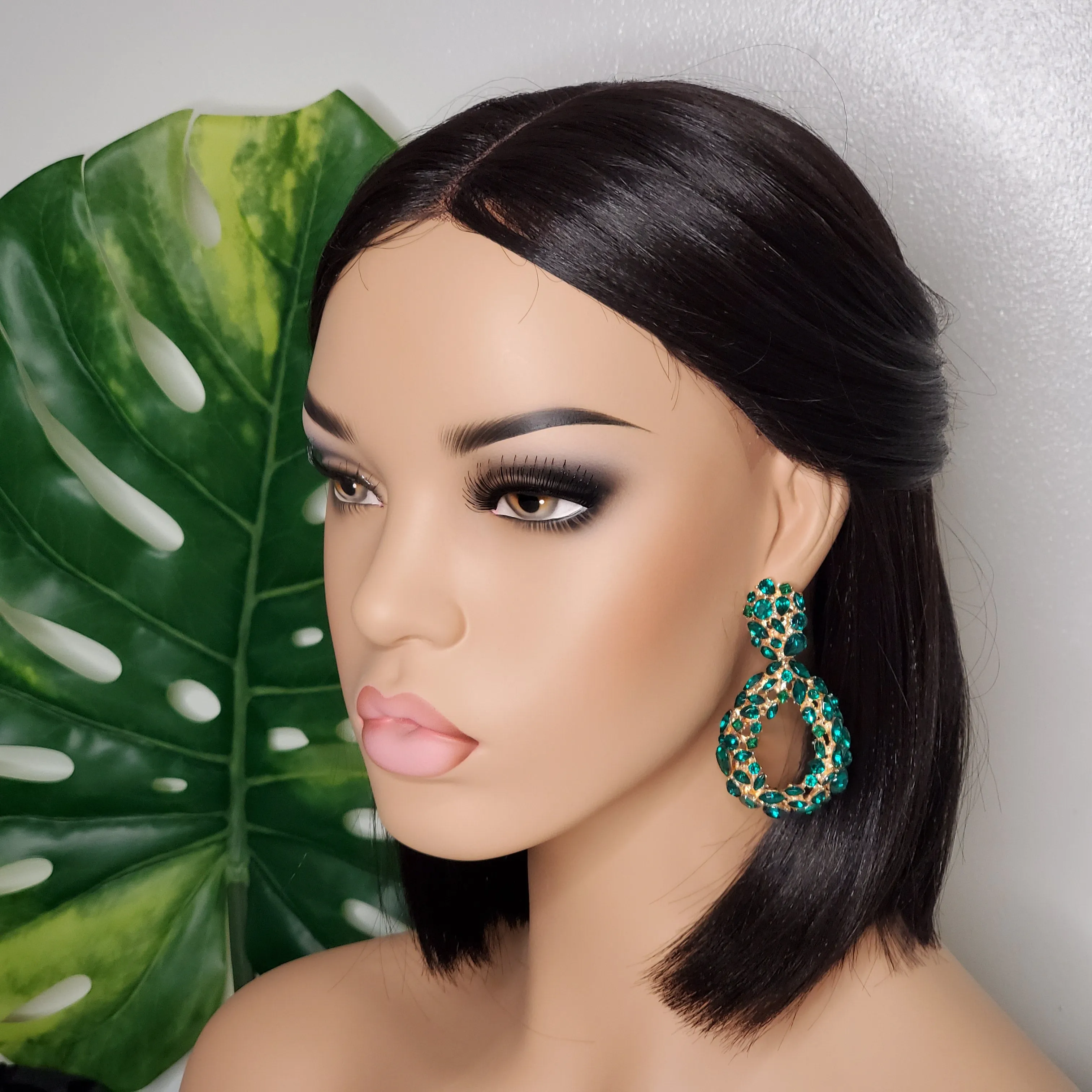 Sparkling Teardrop Earrings