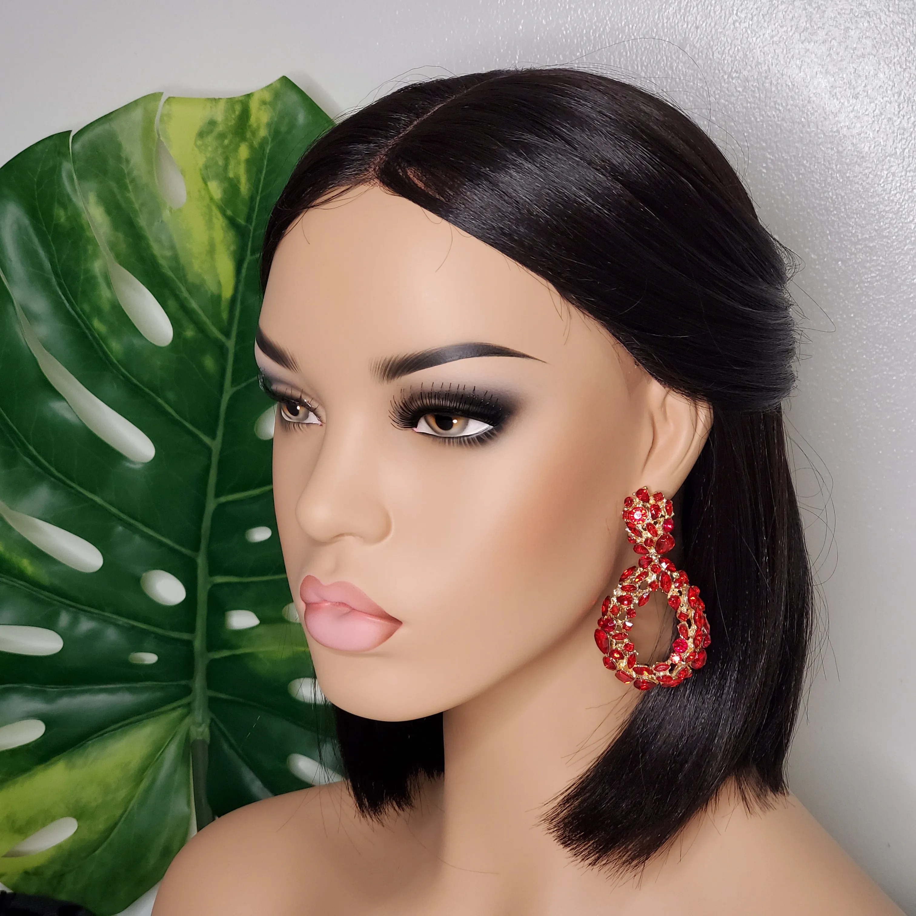 Sparkling Teardrop Earrings