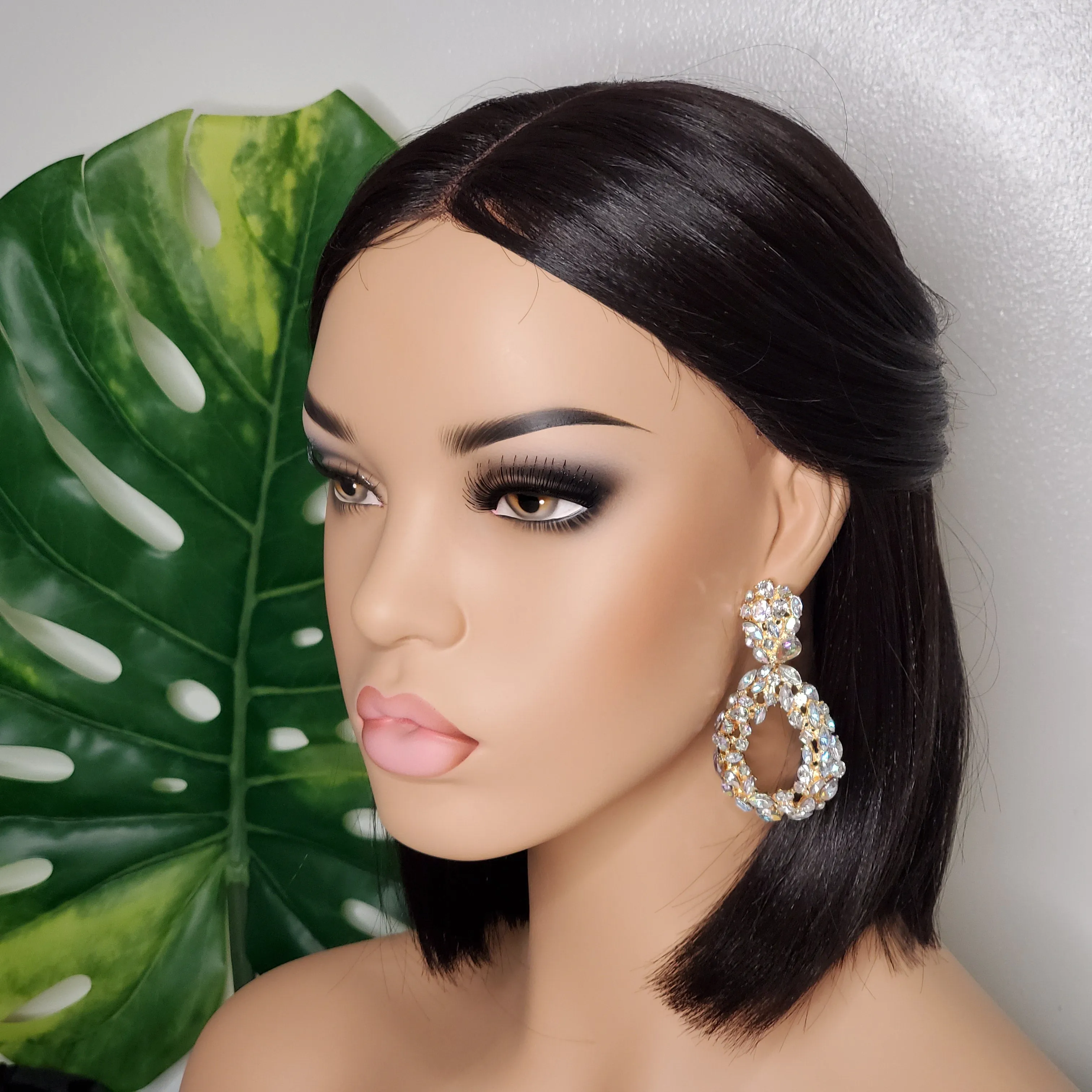 Sparkling Teardrop Earrings