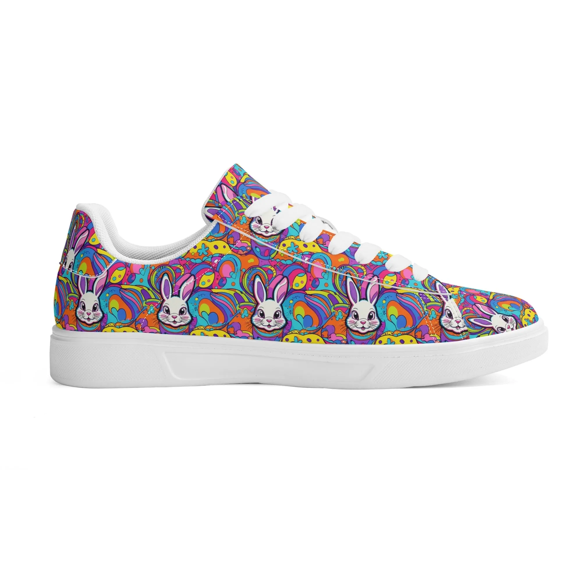 Trippy Bunny Lightweight Brand Low Top Leather Shoes