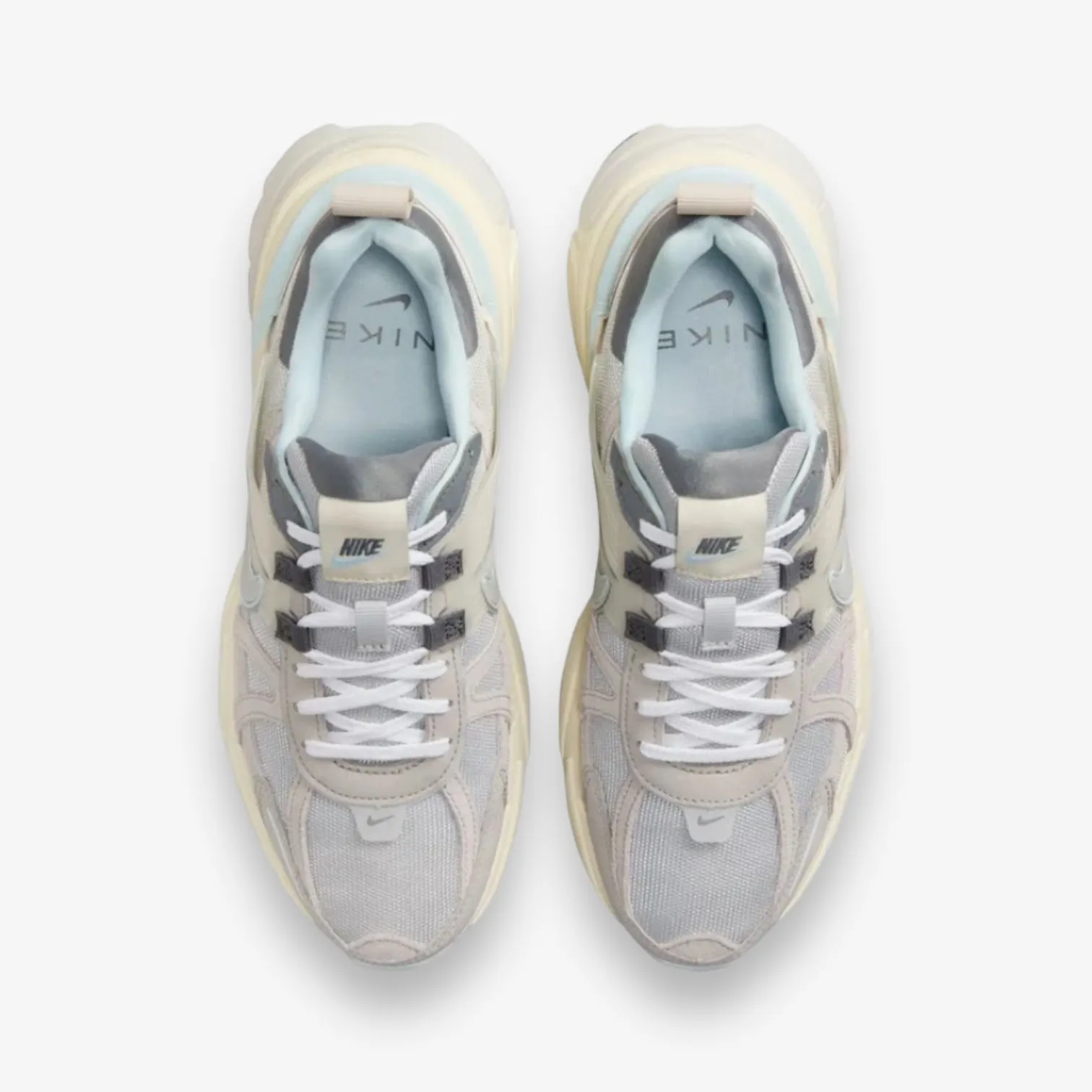 Women's Nike V2K Run Light Bone MTLC Platinum FZ3596-072